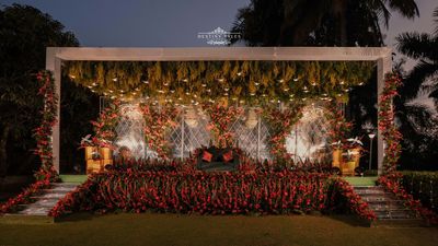 Priyanka & Shashikiran | Wedding Reception Decoration and Planning
