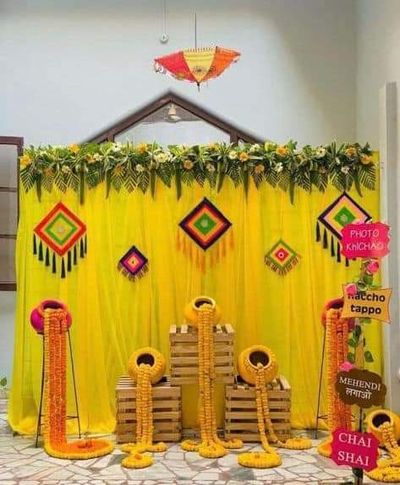 Haldi Decoration