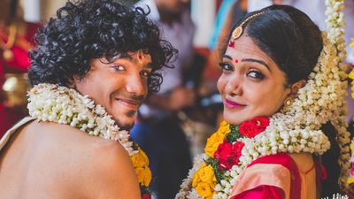 Famous singer gowri lekshmi wedding photos