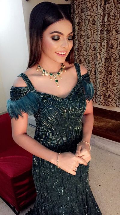 Rupanshi for her engagement 