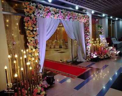 Reception decor