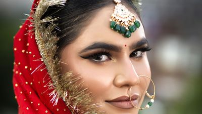 Bridal Makeup - Punjabi Traditional Bride