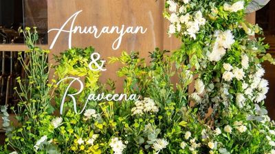 RAVEENA WEDS ANURANJAN