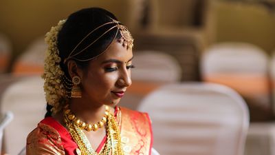 Beautiful Makeover for Mallu( Malayalam) brides