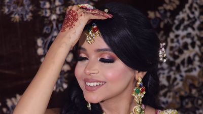 Radha - Haldi Bride