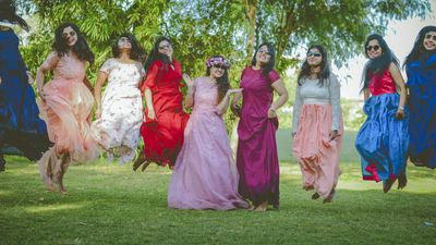 Kanika and her Bridesmaids
