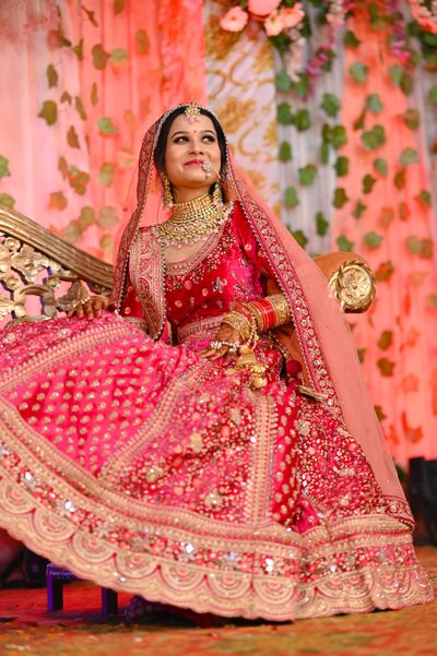 beautiful bride Pallavi 