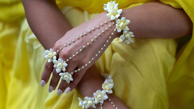 Haldi & Mehendi Jewelry Set