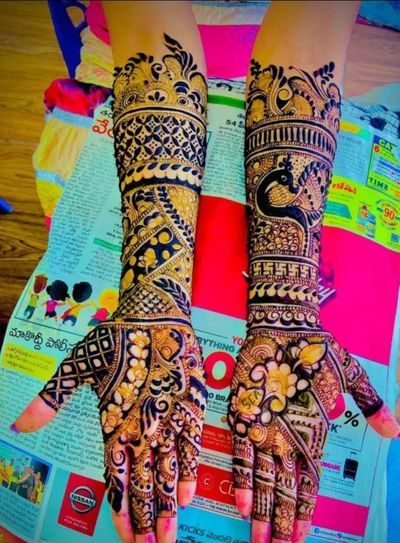 bridal  mehendi ??