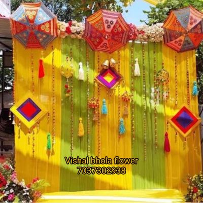 haldi ceremony decoration