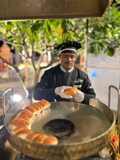 Chaat Counter At Radisson Udaipur