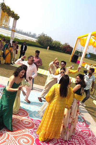 Indo American wedding at Amatra by the ganges