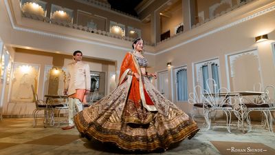 Shivani & Janil : North Indian Wedding at Rampratap Palace Hotel, Udaipur