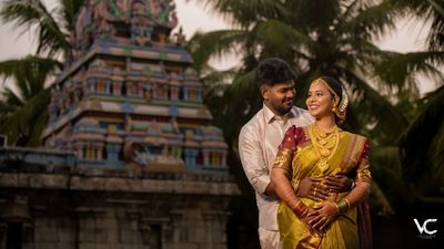 Butha + Sangavi | Temple wedding
