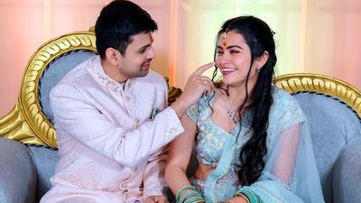 Engagement Jain Wedding