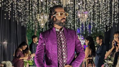 When I'm in Purple ?? On Your Sangeet Night