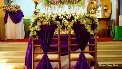 Church Wedding Decor