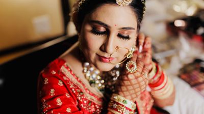 Rajasthani bridal look