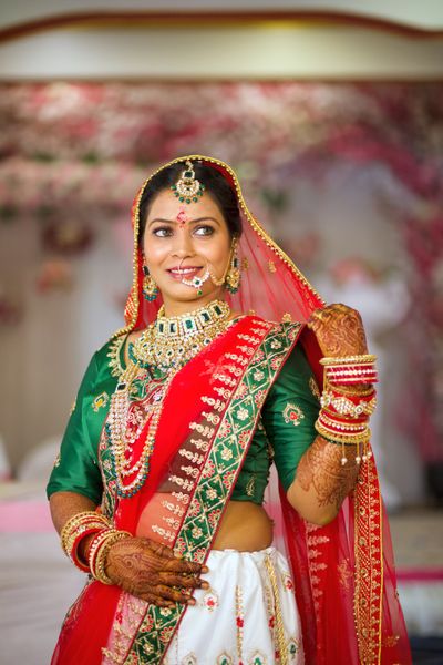 Deepti on her Wedding