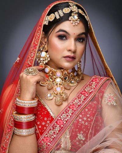 Urvashi Bridal look