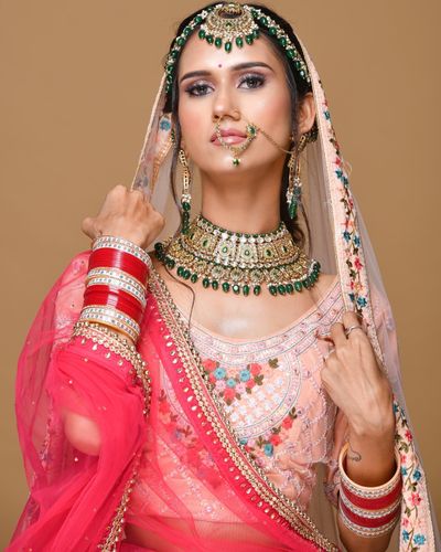 Priyanshi Bridal look