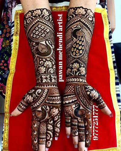 bridal mehendi designs