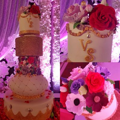 Custom Designed wedding Cakes