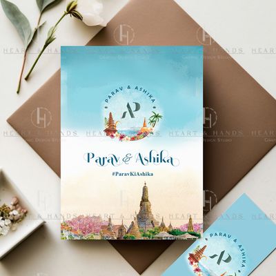 Destination Wedding Invitation