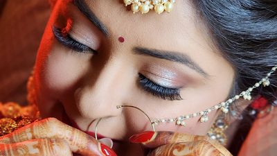Bride Aishwarya - Haldi Cocktail Wedding Look