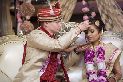 Ruchika and Chris tie the knot