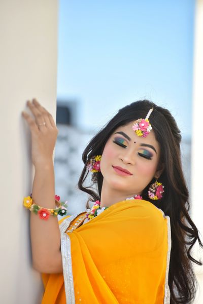 Haldi Makeup look