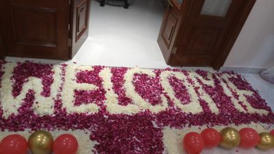 bride entry decor rajouri garden delhi on 13 December 2023
