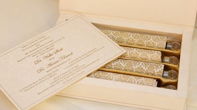 Scroll Wedding Invitation Cards