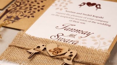 Eco-Friendly Wedding Invitation Cards