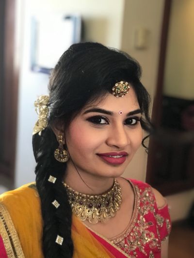 makeup for Mehendhi 