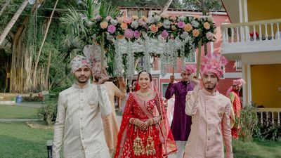 Abhishek & Roshel Indian Wedding