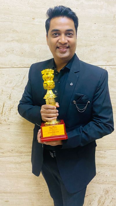 Award by Ranjit Sir
