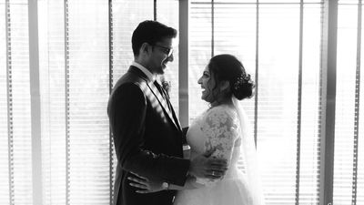 Ivan & Abhisha : White Wedding in Mumbai