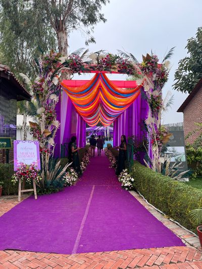 Varanasi’s most premium wedding in om villas Benaras