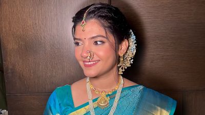 Utkarsha's Maharashtrian Look