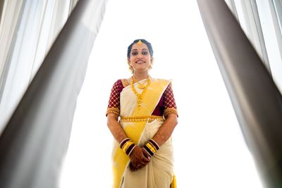 Nidhi's South Indian Bridal Look