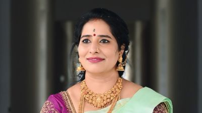 Arunas Gruhapravesh look