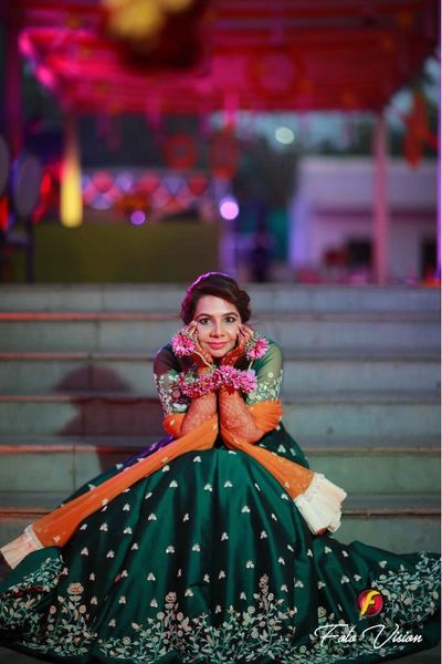 Kirti bridal mehendi ceremony on 3rd feb 2018 at ORANA Resorts, delhi