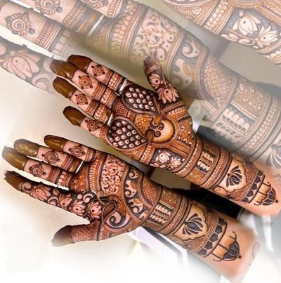 bridal mehendi design