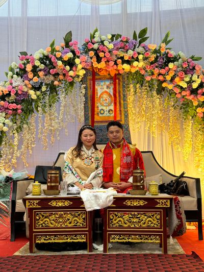 Rinchen weds Thinlay