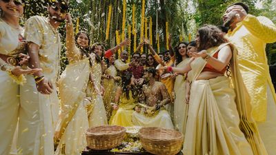 Haldi Decor at Taj Kumarakom