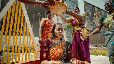 Saranya & Anandh | Mehendi + Mangala Snanam Photography