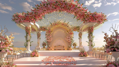 Spectacular Symmetry: Mandap Concept Designs