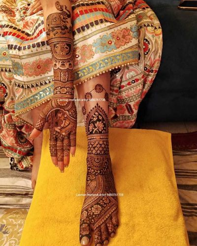 bridal special 3D mehndi designs