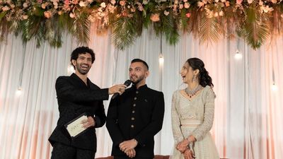 Shahdan & Afsha's Reception at Marriot, Mumbai